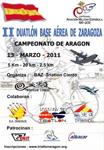 II Duatlón Base Aérea de Zaragoza - Campeonato de Aragón de Duatón 